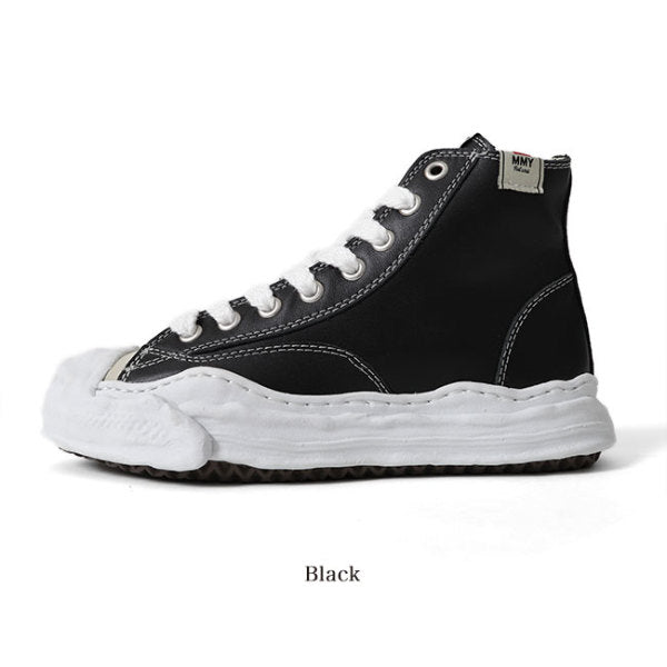 Maison MIHARA YASUHIRO メゾンミハラヤスヒロ レザー ハイカット スニーカー A05FW703
