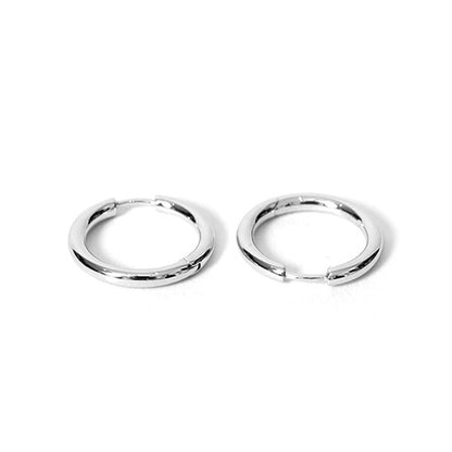 TOMWOOD トムウッド Classic Hoops Medium シルバー クラシック フープ ミディアム ピアス 100191