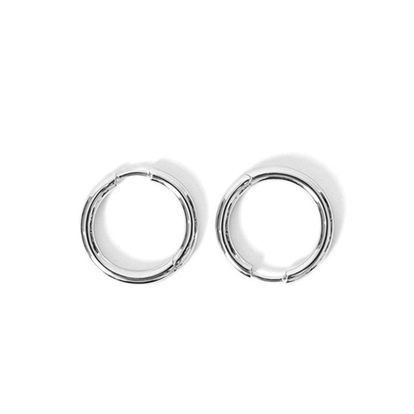 TOMWOOD トムウッド Classic Hoops Medium シルバー クラシック フープ ミディアム ピアス 100191