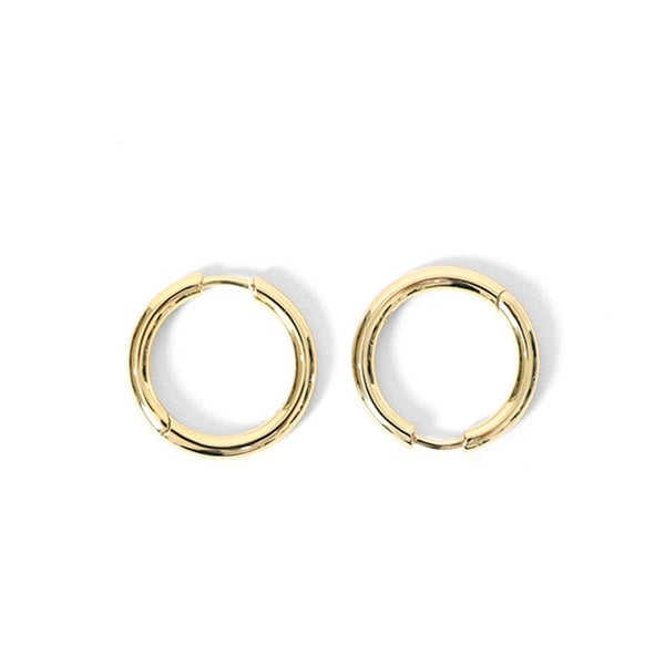 TOMWOOD トムウッド Classic Hoops Medium Gold ゴールド クラシック フープ ミディアム ピアス 100192 **