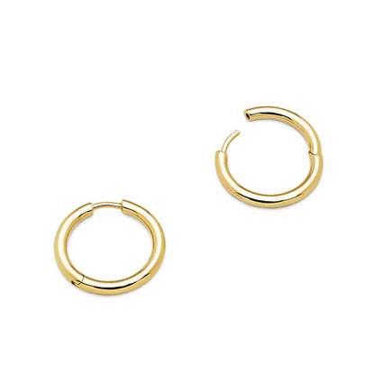 TOMWOOD Classic Hoops Medium Gold 100192 **