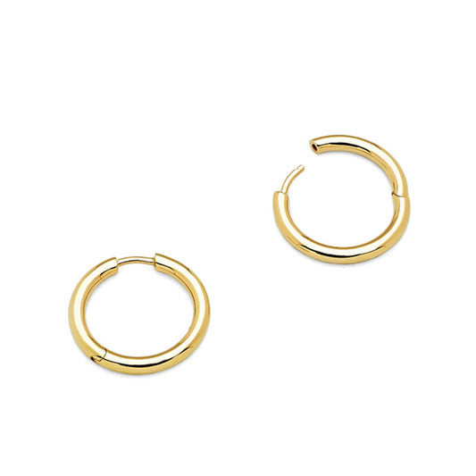 TOMWOOD Classic Hoops Medium Gold 100192 **