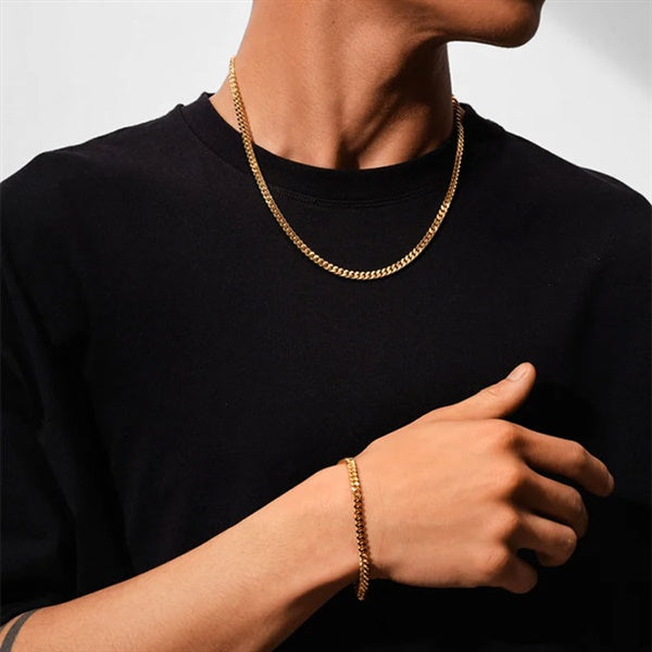 TOMWOOD トムウッド Curb Bracelet L Gold ゴールド カーブ ブレスレット 100254 **