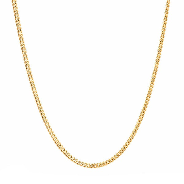 TOMWOOD トムウッド Curb Chain M Gold-20.5 ゴールド カーブチェーン ネックレス 100266 **