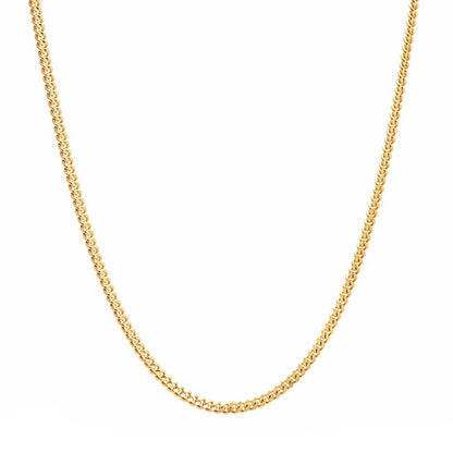 TOMWOOD トムウッド Curb Chain M Gold-20.5 ゴールド カーブチェーン ネックレス 100266 **