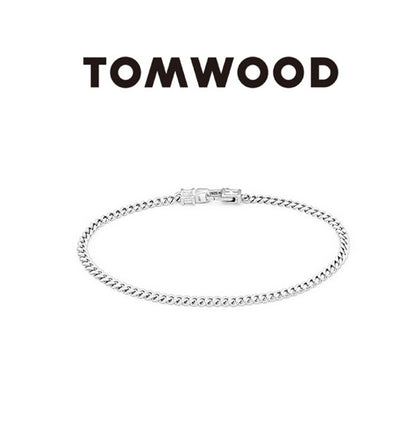 TOMWOOD トムウッド Curb Bracelet M シルバー チェーン カーブブレスレット 100255 **