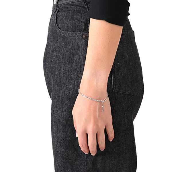 TOMWOOD トムウッド Box Bracelet シルバー チェーン ボックスブレスレット 100066 **