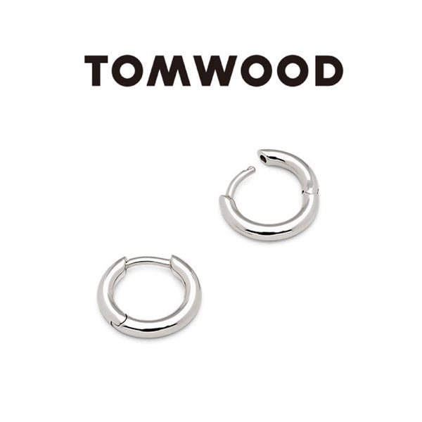 TOMWOOD トムウッド シルバー ピアス Classic Hoops Small 100193 **