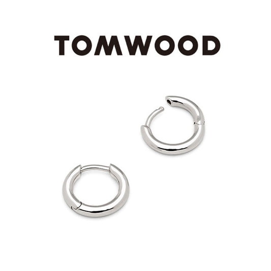 TOMWOOD トムウッド シルバー ピアス Classic Hoops Small 100193 **