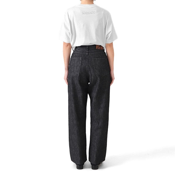 MARNI マルニ ストライプロゴ プリントTシャツ HUMU0170P1 USCS78