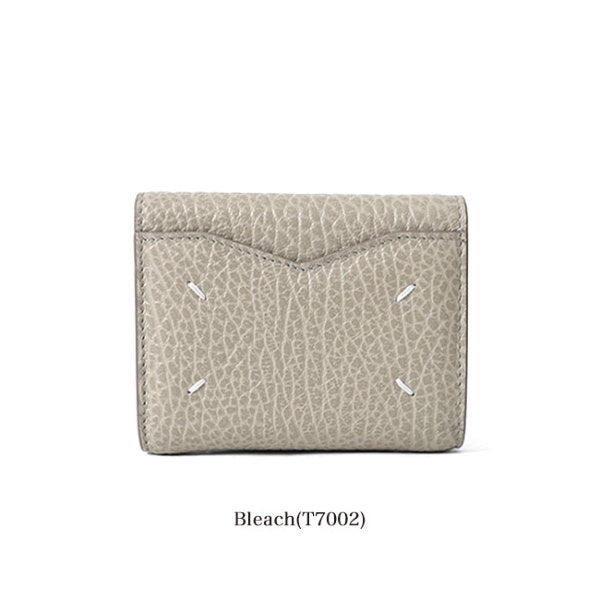 Maison Margiela メゾンマルジェラ グレインレザー 三つ折り 財布 S56UI0136 P4455