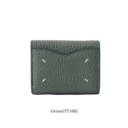 Maison Margiela メゾンマルジェラ グレインレザー 三つ折り 財布 S56UI0136 P4455