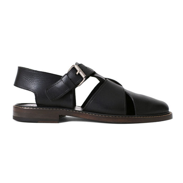 LEMAIRE ルメール FISHERMAN SANDALS フィッシャーマン レザー ストラップサンダル FO0026 LL196