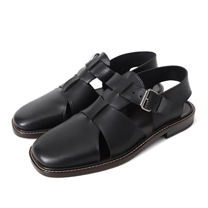 LEMAIRE ルメール FISHERMAN SANDALS フィッシャーマン レザー ストラップサンダル FO0026 LL196