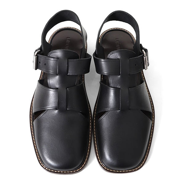 LEMAIRE ルメール FISHERMAN SANDALS フィッシャーマン レザー ストラップサンダル FO0026 LL196
