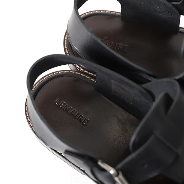 LEMAIRE ルメール FISHERMAN SANDALS フィッシャーマン レザー ストラップサンダル FO0026 LL196