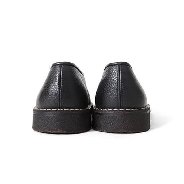 LEMAIRE ルメール PIPED CREPE SLIPPERS スクエアトゥ レザー