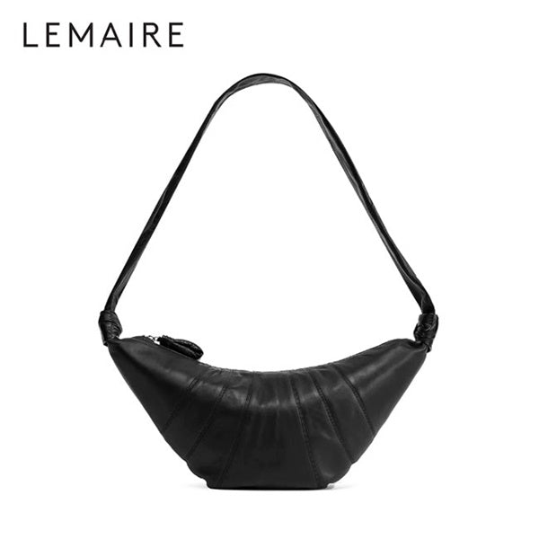 LEMAIRE ルメール MEDIUM CROISSANT BAG ナッパレザー ミディアム クロワッサンバッグ BG0001 LL095