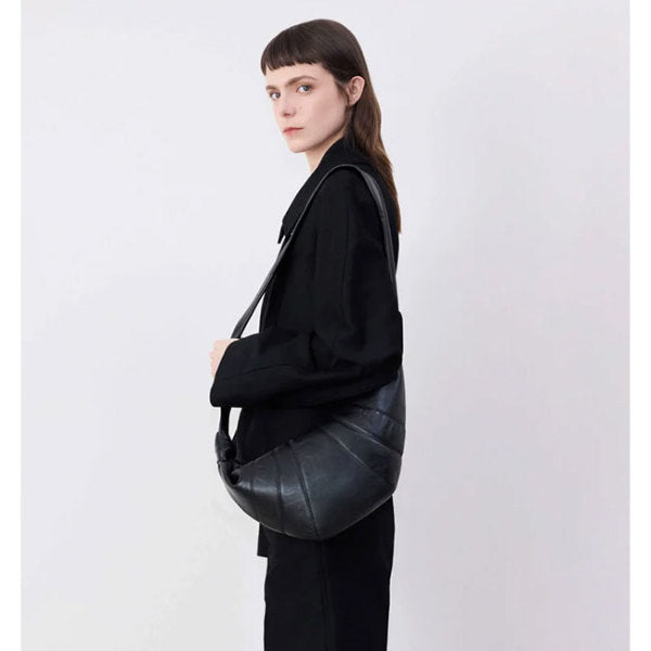 LEMAIRE ルメール MEDIUM CROISSANT BAG ナッパレザー ミディアム クロワッサンバッグ BG0001 LL095