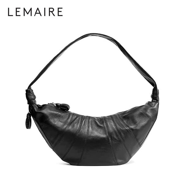 LEMAIRE ルメール LARGE CROISSANT BAG ナッパレザー ラージ クロワッサンバッグ BG0000 LL095