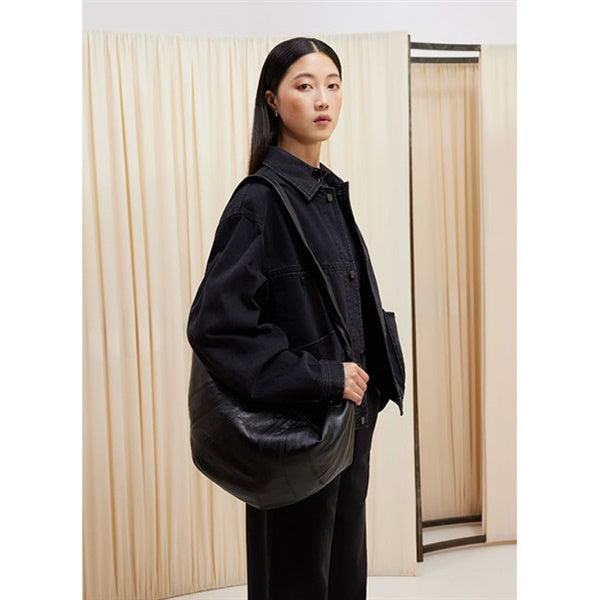 LEMAIRE ルメール LARGE CROISSANT BAG ナッパレザー ラージ クロワッサンバッグ BG0000 LL095