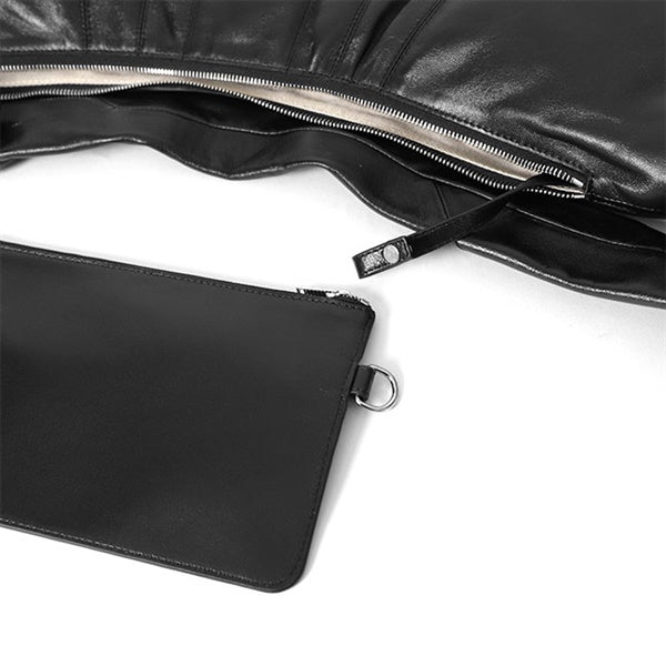 LEMAIRE ルメール LARGE CROISSANT BAG ナッパレザー ラージ クロワッサンバッグ BG0000 LL095