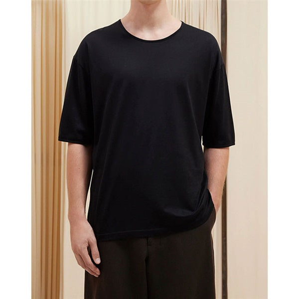 LEMAIRE ルメール シルキー コットンジャージー ボックスTシャツ TO1231 LJ1018