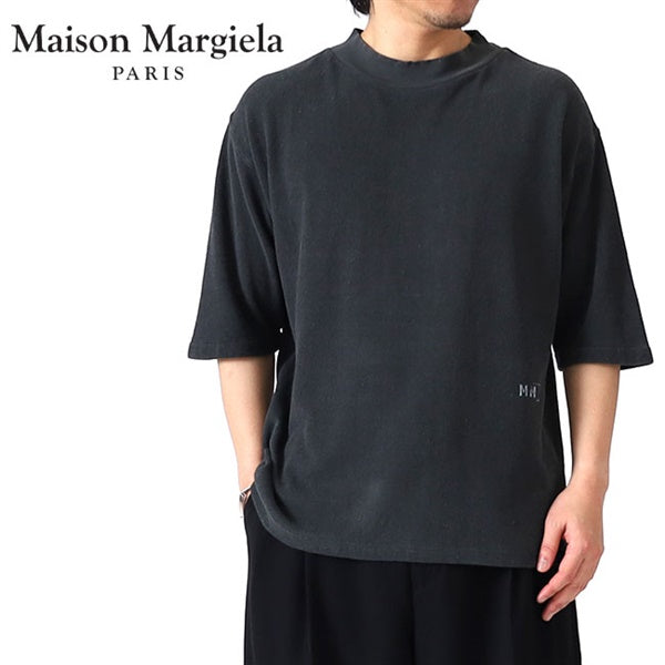 Maison Margiela メゾンマルジェラ パイル地 スタンプロゴ Tシャツ S50GC0713 M20057