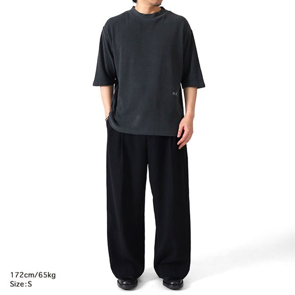 Maison Margiela メゾンマルジェラ パイル地 スタンプロゴ Tシャツ S50GC0713 M20057
