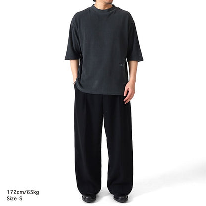 Maison Margiela メゾンマルジェラ パイル地 スタンプロゴ Tシャツ S50GC0713 M20057