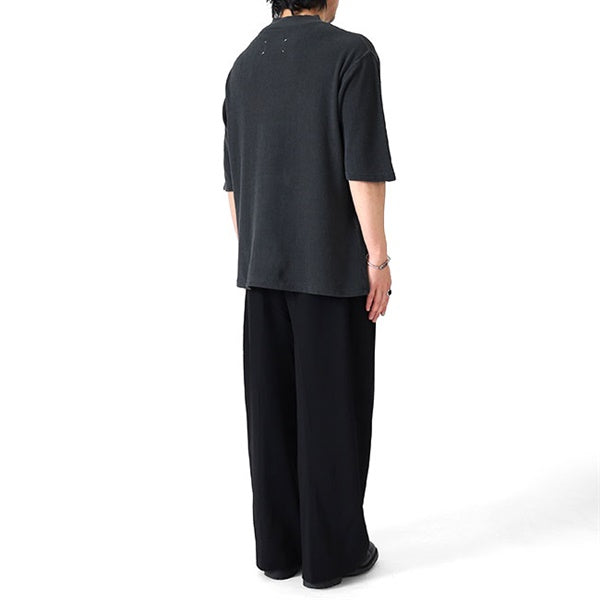 Maison Margiela メゾンマルジェラ パイル地 スタンプロゴ Tシャツ S50GC0713 M20057