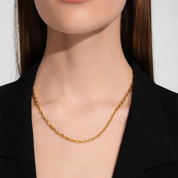 TOMWOOD トムウッド Cable Chain Gold-17 ゴールド ケーブルチェーン ネックレス 100090 **