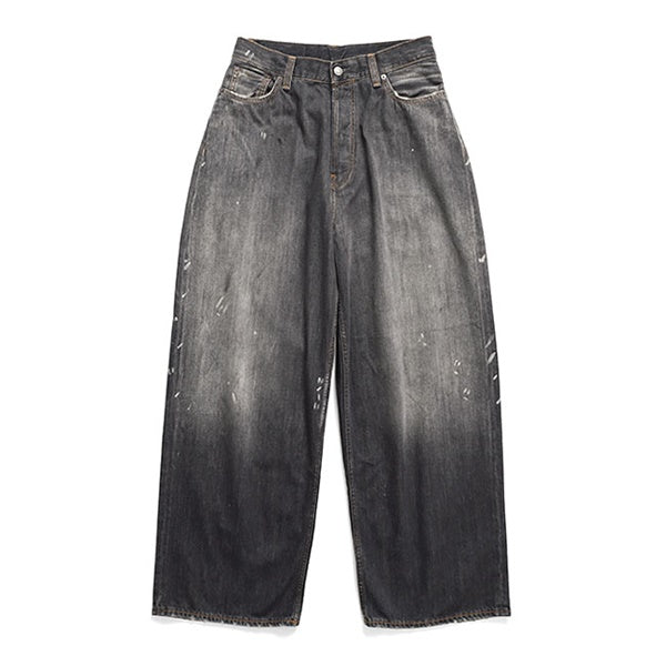 Acne Studios アクネストゥディオズ ペイント ルーズフィット ブラックトラファルガー ジーンズ 2023 U Black Trafalgar ジーパン デニム メンズ レディース