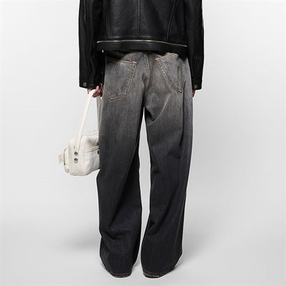 Acne Studios アクネストゥディオズ ペイント ルーズフィット ブラックトラファルガー ジーンズ 2023 U Black Trafalgar ジーパン デニム メンズ レディース