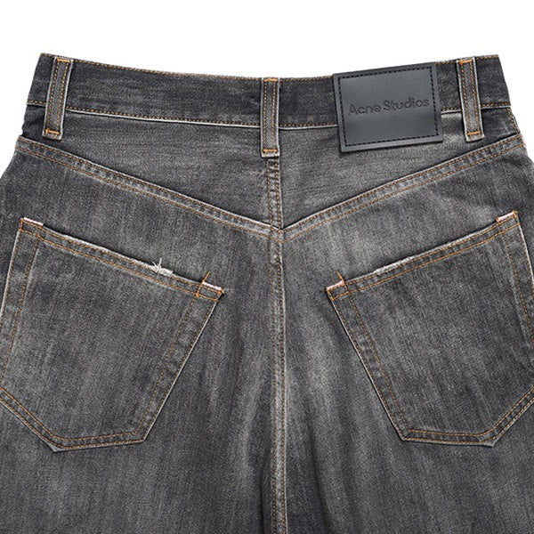 Acne Studios アクネストゥディオズ ペイント ルーズフィット ブラックトラファルガー ジーンズ 2023 U Black Trafalgar ジーパン デニム メンズ レディース