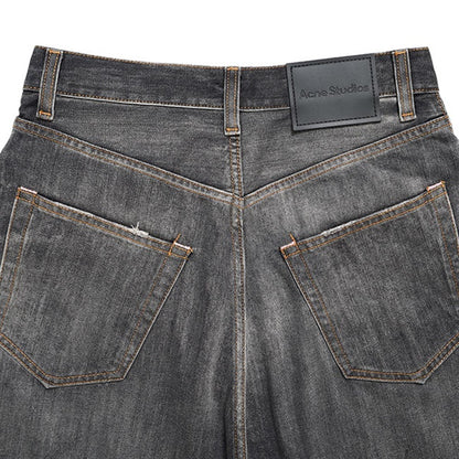 Acne Studios アクネストゥディオズ ペイント ルーズフィット ブラックトラファルガー ジーンズ 2023 U Black Trafalgar ジーパン デニム メンズ レディース