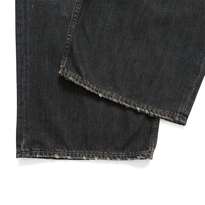 Acne Studios アクネストゥディオズ ペイント ルーズフィット ブラックトラファルガー ジーンズ 2023 U Black Trafalgar ジーパン デニム メンズ レディース