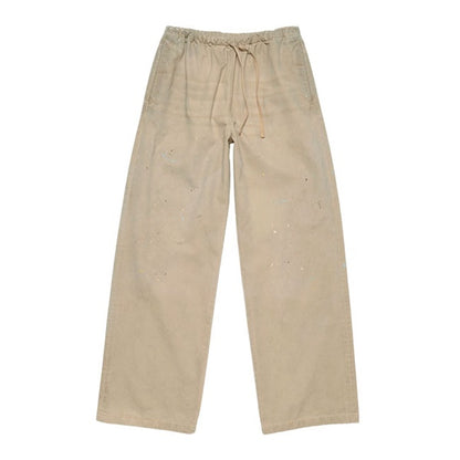 Acne Studios アクネストゥディオズ ピーチスキン加工 コットンツイル チノパンツ RW-MN-TROU000033 カーキ ベージュ メンズ