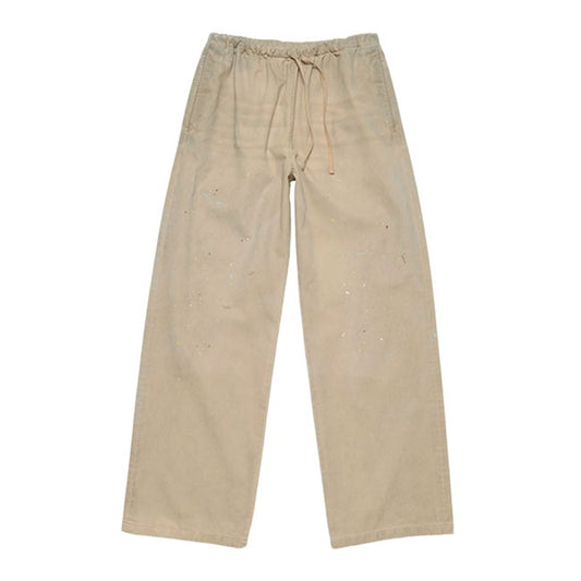 Acne Studios アクネストゥディオズ ピーチスキン加工 コットンツイル チノパンツ RW-MN-TROU000033 カーキ ベージュ メンズ