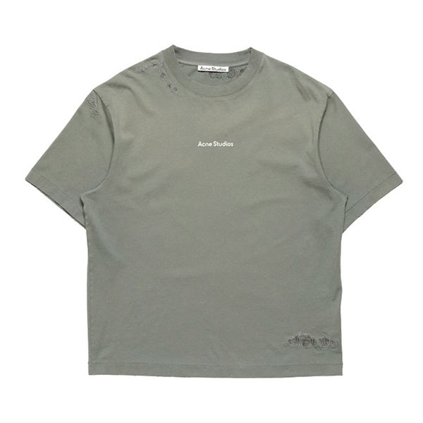 Acne Studios アクネストゥディオズ ヴィンテージ リペアロゴTシャツ FN-UX-TSHI000288 半袖Tシャツ メンズ レディース