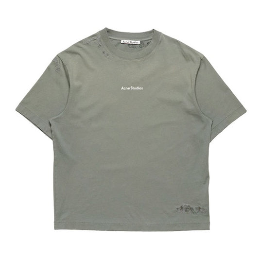 Acne Studios アクネストゥディオズ ヴィンテージ リペアロゴTシャツ FN-UX-TSHI000288 半袖Tシャツ メンズ レディース