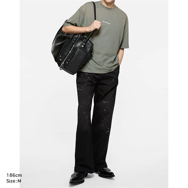 Acne Studios アクネストゥディオズ ヴィンテージ リペアロゴTシャツ FN-UX-TSHI000288 半袖Tシャツ メンズ レディース