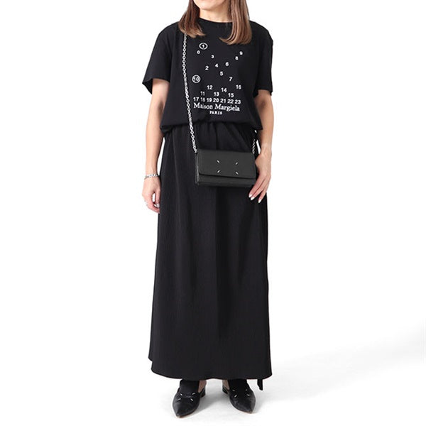Maison Margiela メゾンマルジェラ グレインレザー チェーン ロングウォレット SA3UI0008 P4455