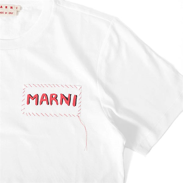 MARNI マルニ パッチワーク ロゴTシャツ HUMU0198X0 UTC017