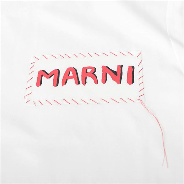 MARNI マルニ パッチワーク ロゴTシャツ HUMU0198X0 UTC017