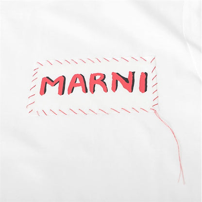 MARNI マルニ パッチワーク ロゴTシャツ HUMU0198X0 UTC017