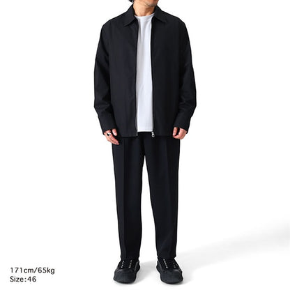 JIL SANDER ジルサンダー ポリエステルギャバジン テーパードパンツ J21KA0012 J70001