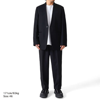 JIL SANDER ジルサンダー ポリエステルギャバジン テーパードパンツ J21KA0012 J70001