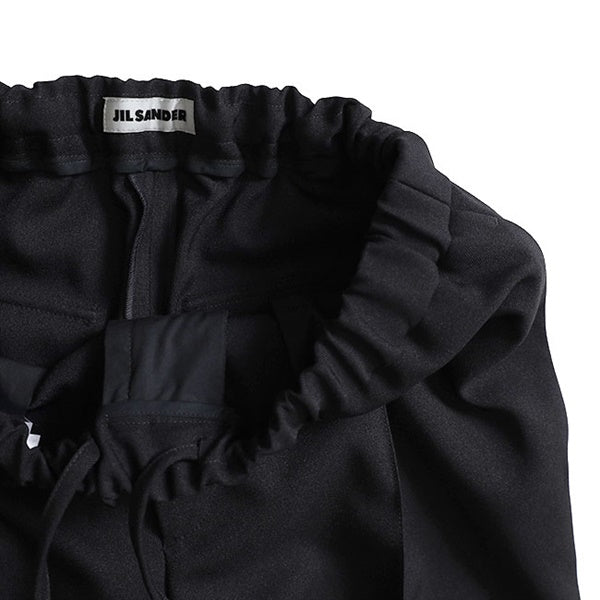 JIL SANDER ジルサンダー ポリエステルギャバジン テーパードパンツ