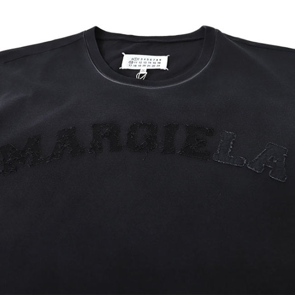 Maison Margiela メゾンマルジェラ オーバーサイズ オーバーダイ ロゴT